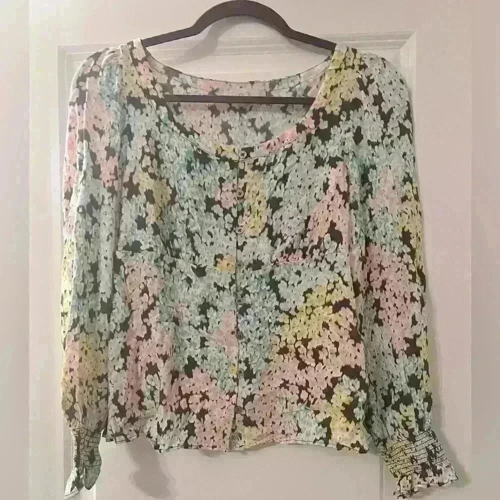 SP LOFT FLORAL TOP